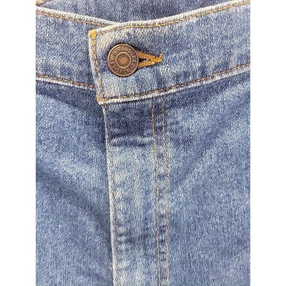 Vtg LEVI'S Jeans Silver Medal Distressed Gray Tab Cut Off Shorts Sz‎ 40 - Picture 15 of 16